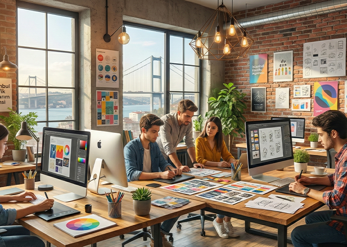 İstanbul Grafik Tasarım Ajansı Ofisi