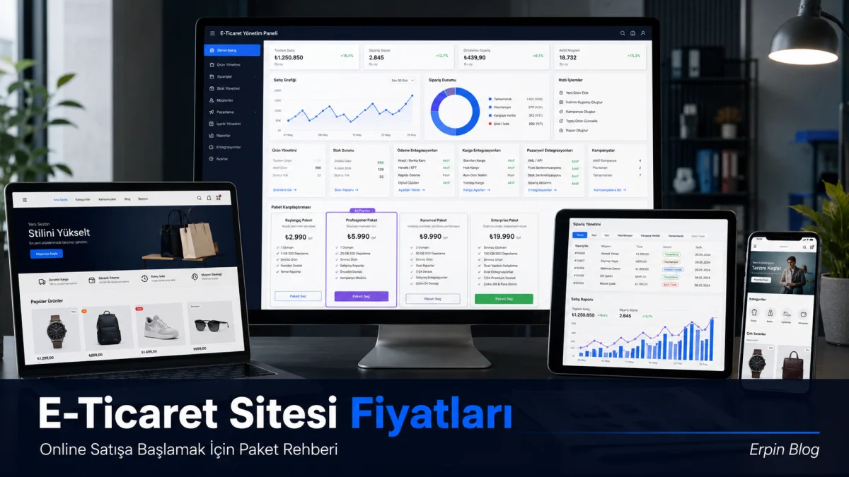 E-Ticaret Sitesi Fiyatları