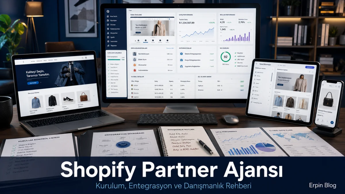 Shopify Partner Ajansı | Kurulum, Entegrasyon ve Danışmanlık