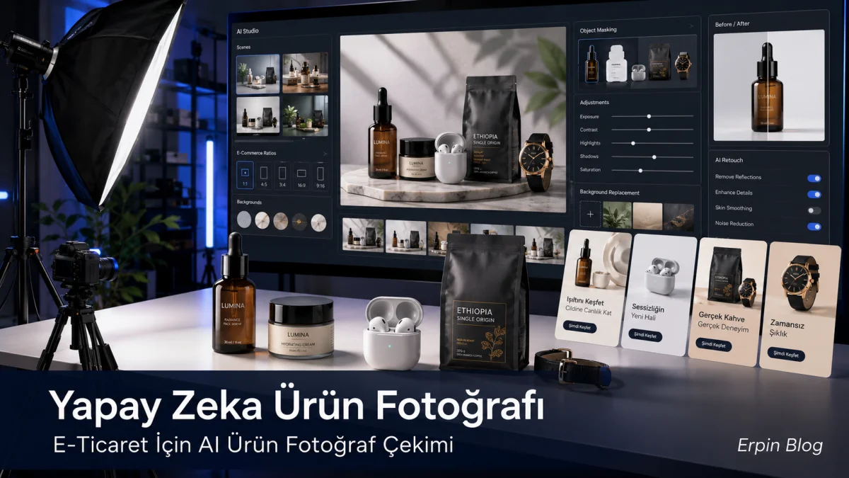 Yapay Zeka Ürün Fotoğrafı