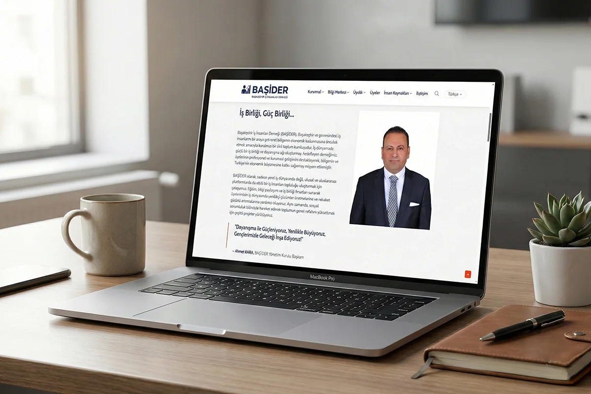 BAŞİDER – Başakşehir İş İnsanları Derneği Web Tasarım Hizmeti