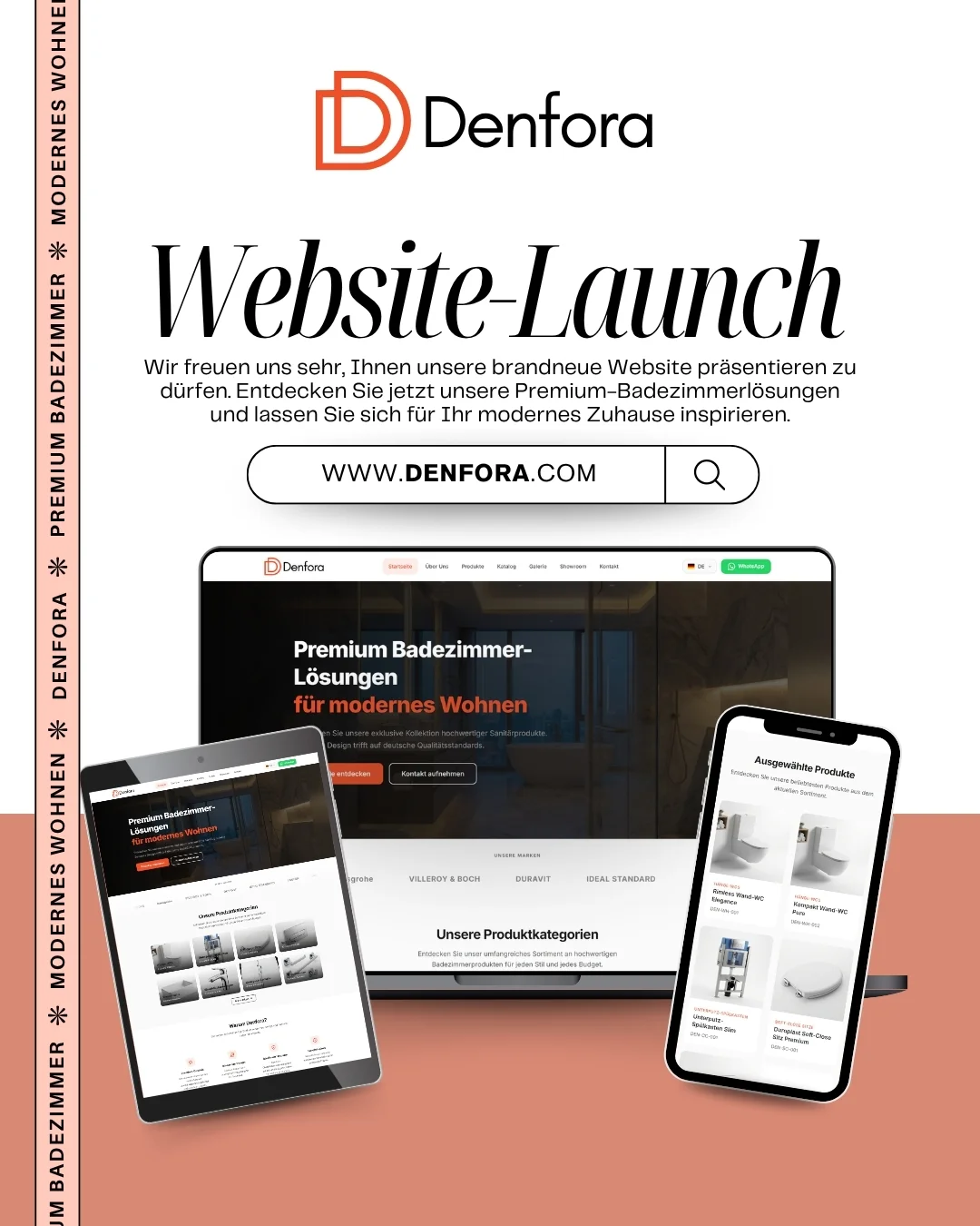 Denfora Website Launch