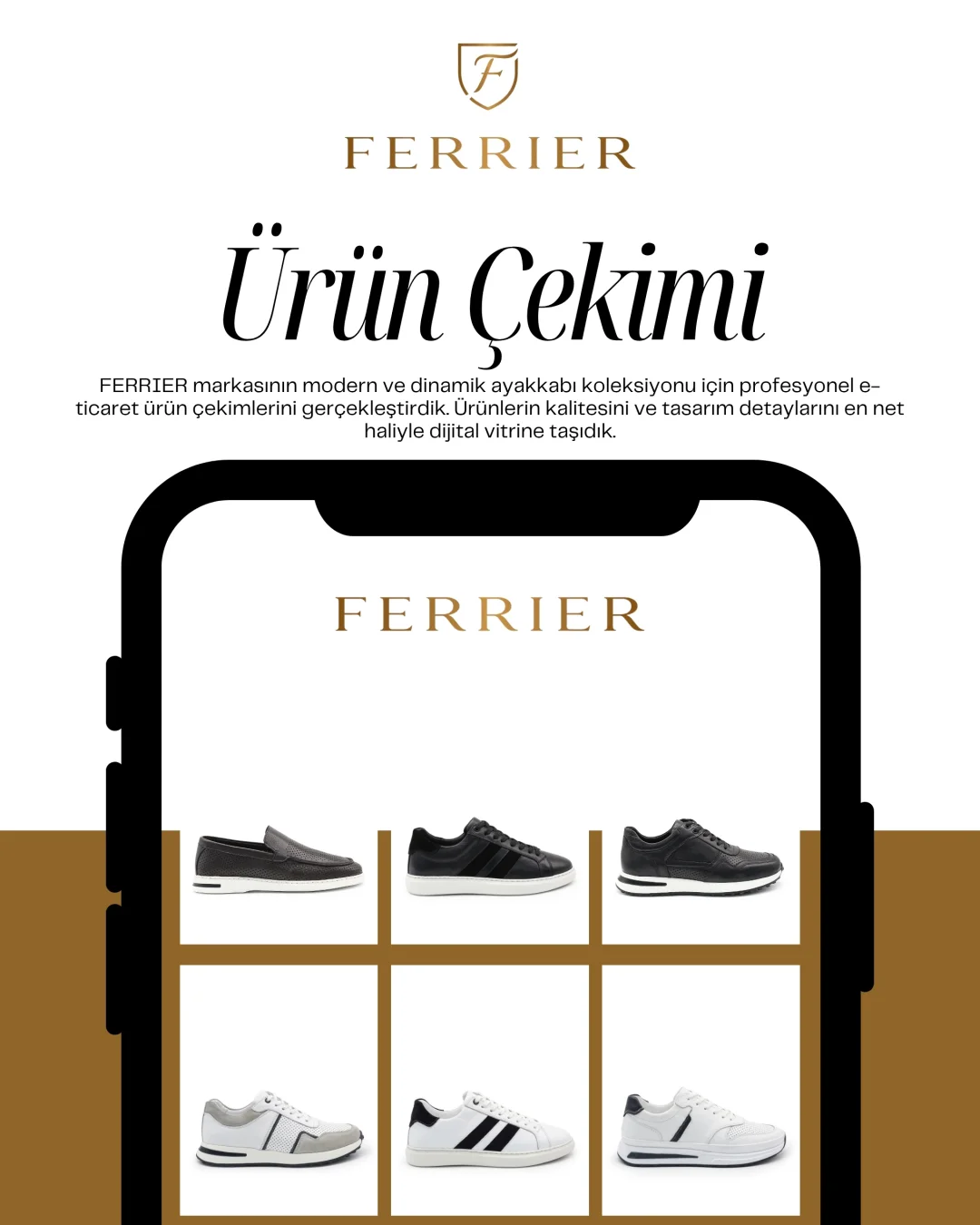 Ferrier Ayakkabı Ürün Fotoğraf Çekimi