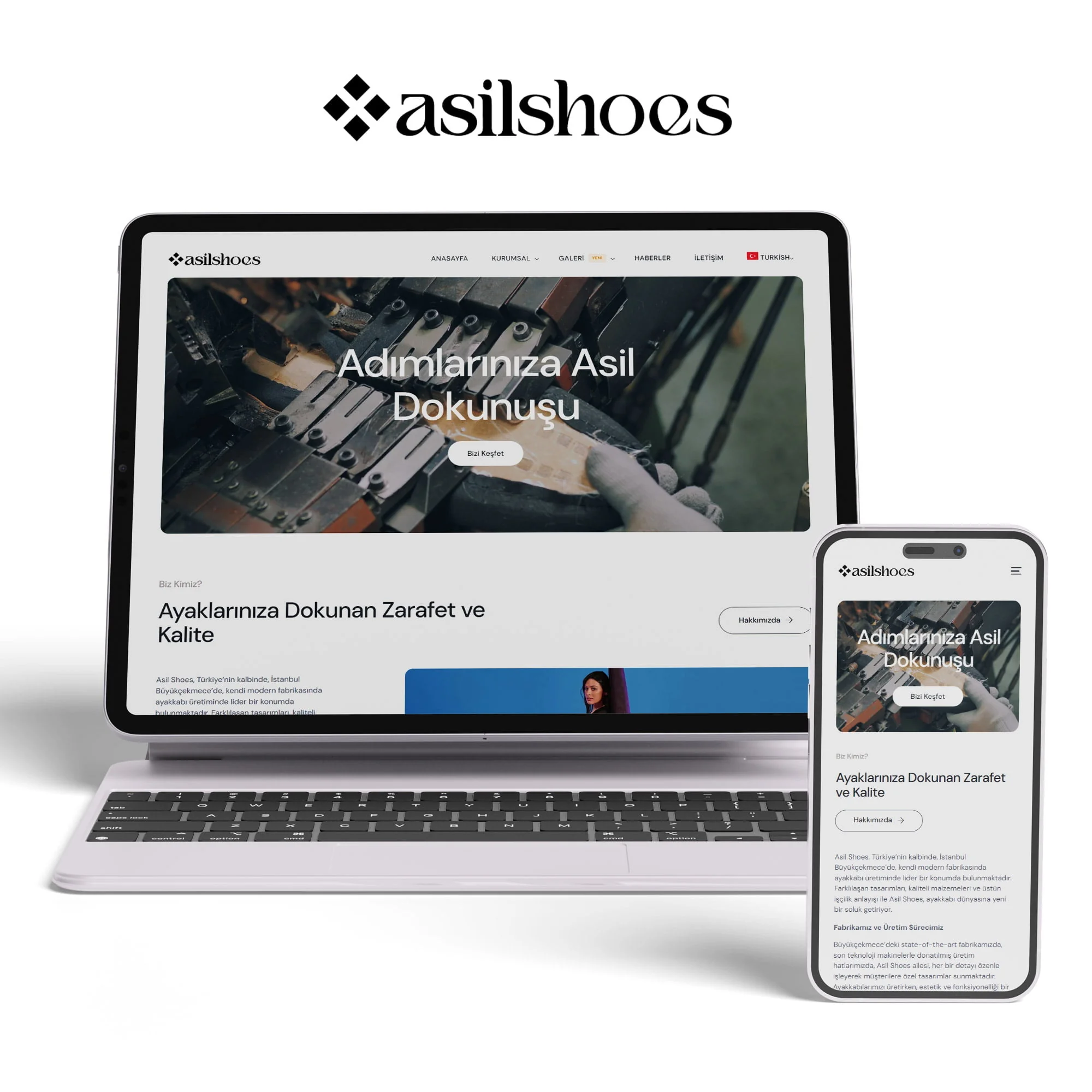 Asil Shoes WooCommerce Site