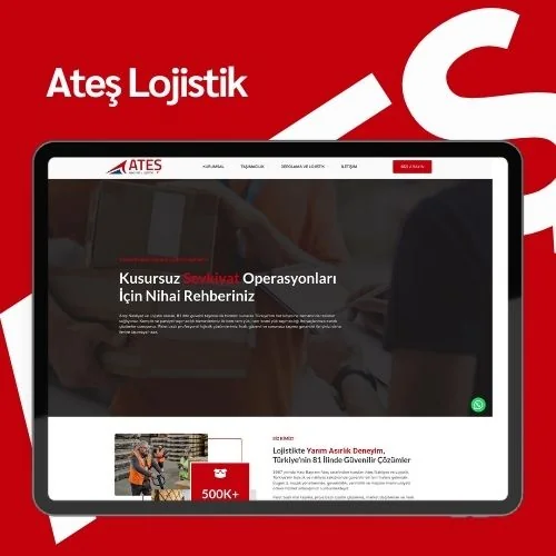 Ateş Nakliyat WordPress Sitesi